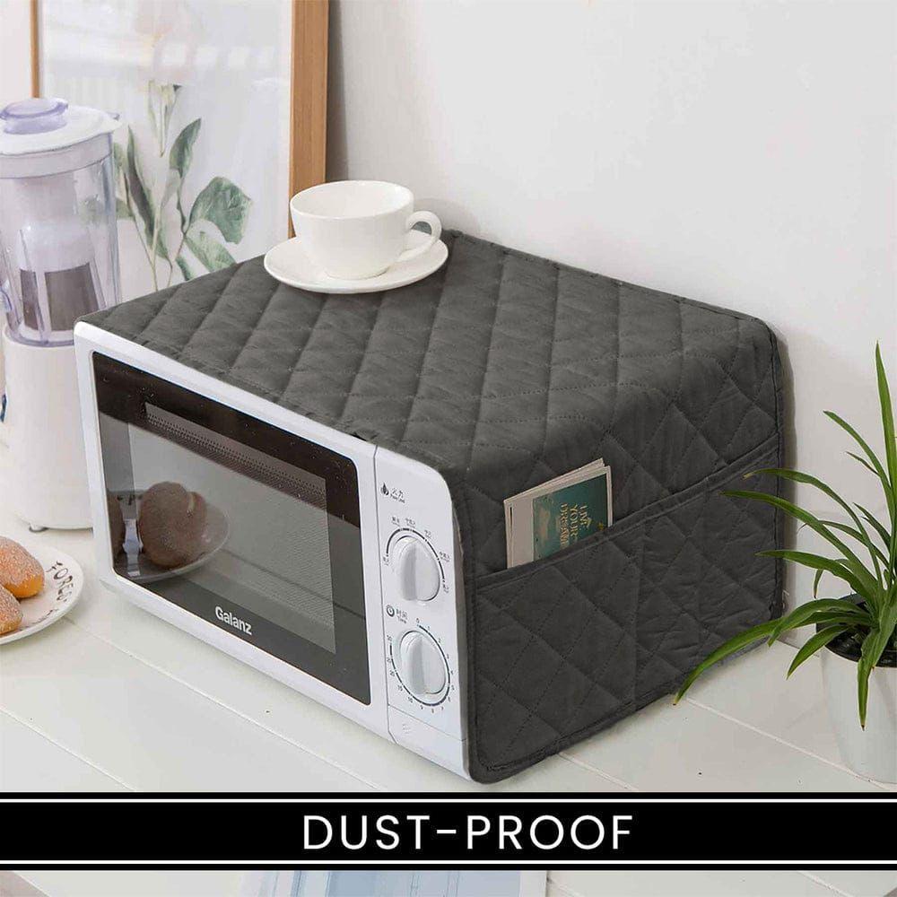 Cotton Quilted Microwave Oven Cover -