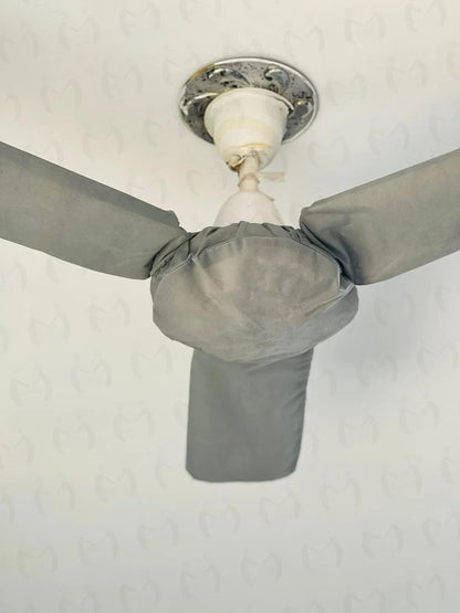 Pack of 05 Fan Covers Complete Set, Including 3 Blade Covers and 1 Motor Cover, Dust Proof and Moisture Proof Best Quality Stuff