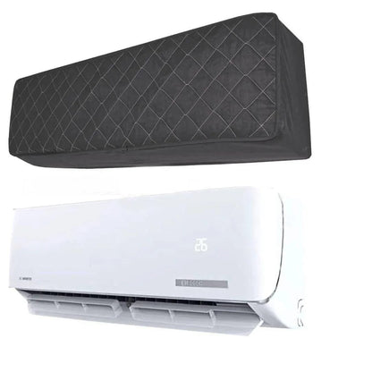 Premium Cotton Plain AC Cover - Indoor & Outdoor Included